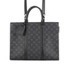 Louis Vuitton Monogram Eclipse Sac Plat Horizontal Zipper Secondhand