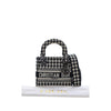 Dior Mini Embroidered Canvas Houndstooth Lady D Lite Secondhand