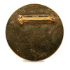 Chanel CC Gold Plated Enamel 31 Rue Cambon Brooch Secondhand