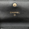 Chanel Quilted Lambskin Chanel 19 Card Holder On Chain Secondhand
