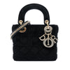 Dior Mini Velvet Cannage Lady Dior Secondhand