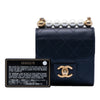 Secondhand Chanel Mini Goatskin Chic Pearls Clutch On Chain