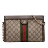 Gucci Small GG Supreme Web Ophidia Chain Crossbody Secondhand