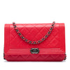 Chanel Quilted Lambskin Boy Wallet On Chain Secondhand