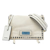 Prada Glace Calfskin Studded Etiquette Flap Secondhand