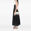 Prada Glace Calfskin Studded Etiquette Flap Secondhand