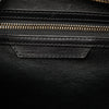 Celine Mini Bicolor Canvas and Leather Luggage Tote Secondhand