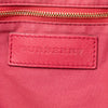 Burberry Small Haymarket Check Coated Canvas and Calfskin Canterbury Tote Secondhand