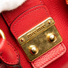 Miu Miu Goatskin Madras Satchel Secondhand
