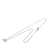 Chanel CC Brass Strass Heart Pendant Necklace Secondhand