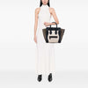 Celine Mini Tricolor Calfskin Luggage Tote Secondhand