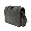 Saint Laurent Medium Croc Embossed Leather Charlotte Messenger Bag Secondhand