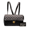 Chanel Medium Quilted Lambskin Flap Backpack Secondhand