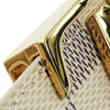 Secondhand Louis Vuitton Damier Azur Initiales Belt