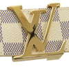 Secondhand Louis Vuitton Damier Azur Initiales Belt