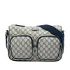 Gucci GG Supreme Double Pocket Crossbody Secondhand