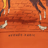 Hermès Les Boxes Silk Scarf 90 Secondhand