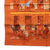 Hermès Les Boxes Silk Scarf 90 Secondhand