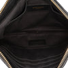 Saint Laurent Chevron Leather Monogram Zip A5 Wristlet Pouch Secondhand