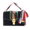 Gucci Small GG Velvet Sylvie Crossbody Secondhand