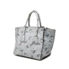 Prada Saffiano Floral Twin Pocket Satchel Secondhand