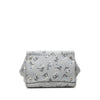 Prada Saffiano Floral Twin Pocket Satchel Secondhand