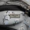 Prada Saffiano Floral Twin Pocket Satchel Secondhand