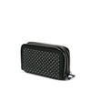 Chanel Bull Leather Studded Zip Wallet Secondhand