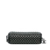 Chanel Bull Leather Studded Zip Wallet Secondhand