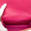 Secondhand Fendi Vitello Elite Crystal Eye Monster Continental Wallet on Chain