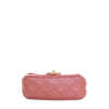 Secondhand Chanel Mini Square Quilted Metallic Lambskin Precious Jewel Single Flap