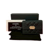 Chanel Quilted Caviar Boy Trifold Wallet Secondhand