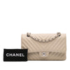 Secondhand Chanel Medium Classic Chevron Lambskin Double Flap