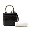 Gucci Shiny Calfskin Bamboo Vanity Bag Secondhand