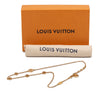 Louis Vuitton Gold Plated Flower Full Necklace Secondhand