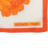 Secondhand Hermès Les Pivoines Silk Scarf 90