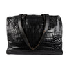 Secondhand GFF Croc-embossed Shoulder Bag - '90s