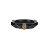 Secondhand Bracelet with Golden Metal Details - '00s