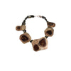 Secondhand Collection Privée Antique Glass and Metal Necklace - '90s