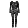 Secondhand Personal Effects Bead Embellished Jumpsuit - '10s
