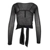 Secondhand Cora Groppo Tie-up Cardigan - '10s