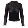 Secondhand Collection Privée Tie-up Cardigan Top - '00s