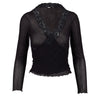 Secondhand Collection Privée Tie-up Cardigan Top - '00s