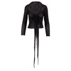 Secondhand Collection Privée Tie-up Cardigan Top - '00s