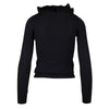Secondhand Terre Alte Ruffled Neck Sweater - '10s