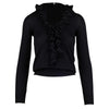 Secondhand Terre Alte Ruffled Neck Sweater - '10s