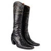 Secondhand Sartore Studded Western Boots - '10s