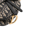 Dior Mini Oblique Canvas Saddle Bag Secondhand