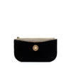 Chanel Small Quilted Velvet Medallion Zip Pouch Secondhand