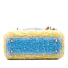 Dior Limited Edition Brian Calvin Lady Art Mini Beaded Raffia Lady Dior Secondhand